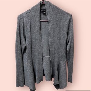 89th & Madison, Cardigan, Gray, Size Large, Women's